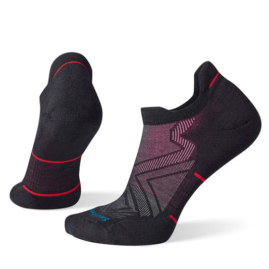 Smartwool Womens Run Targeted Cushion Low Ankle Socks - Black