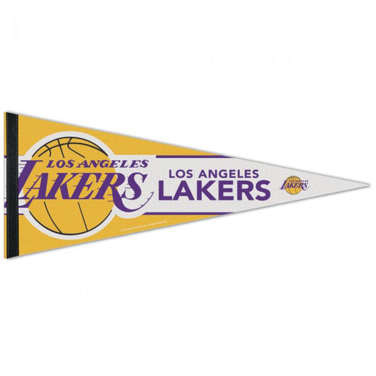 WINCRAFT NBA LOS ANGELES LAKERS PREMIUM PENNANT 12" X 30"