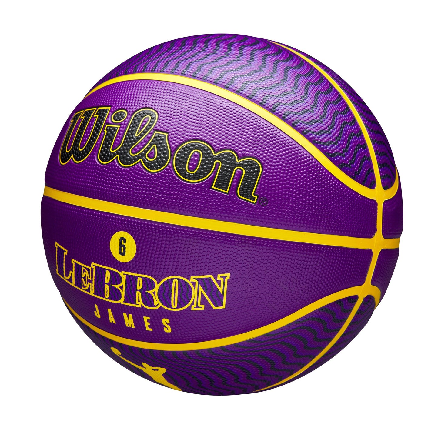 Wilson NBA Player Icon Outdoor Basketball - Lebron James