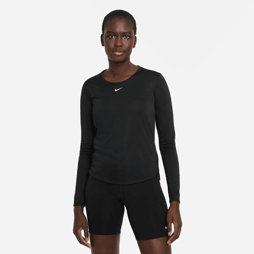 Nike Womens One Drifit Long Sleeve Top