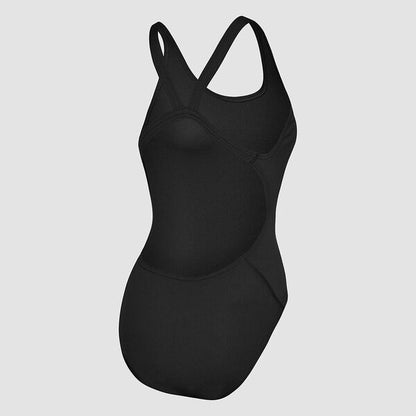Speedo Womens Endurance + Leaderback One Piece - Black