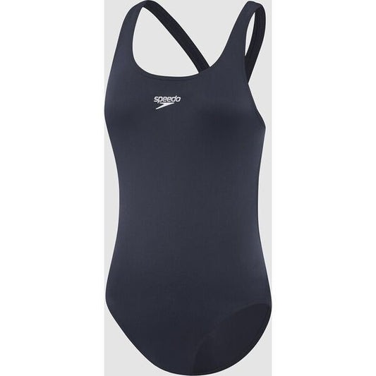Speedo Womens Endurance + Leaderback One Piece - Navy