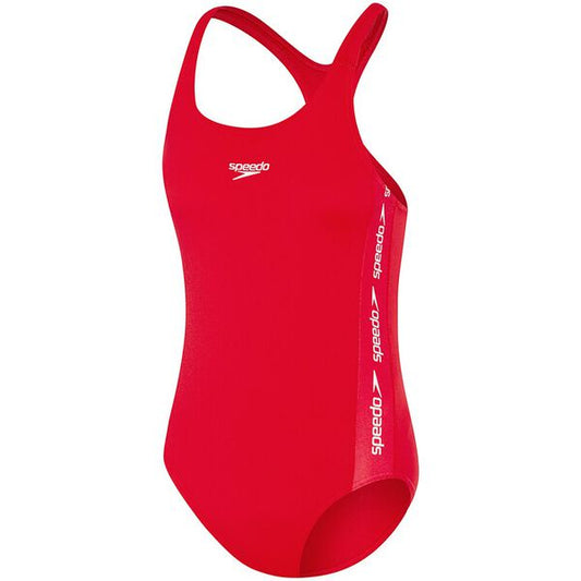 Speedo Girls Endurance Medalist One Piece- Red