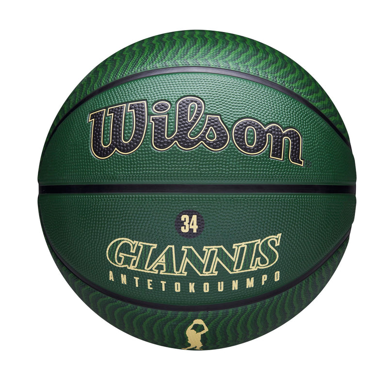 Wilson NBA Player Icon Outdoor Basketball - Giannis Antetokounmpo