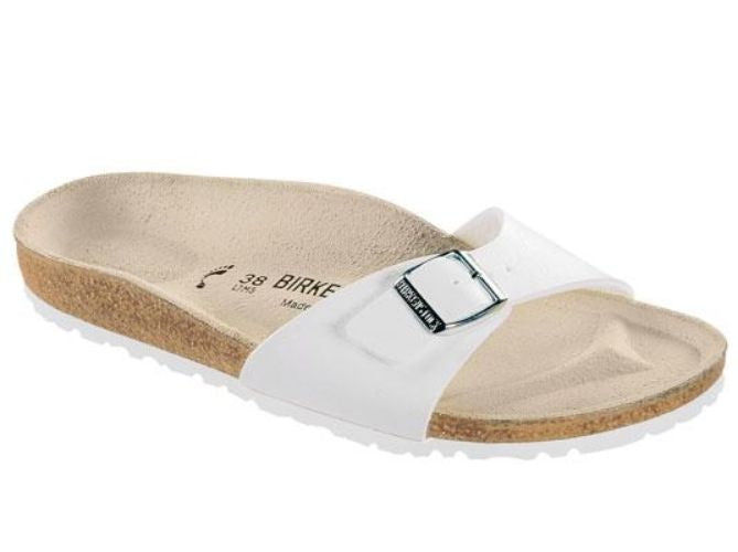 Birkenstock Madrid Birko-Flor - White