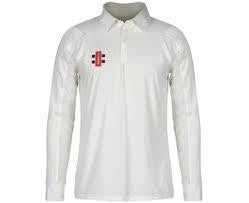 Gray Nicolls Elite Long Sleeved Cricket Shirt - Kids