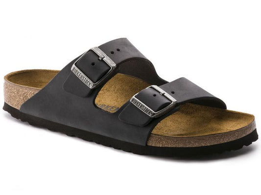 Birkenstock Arizona Oiled Leather -Black