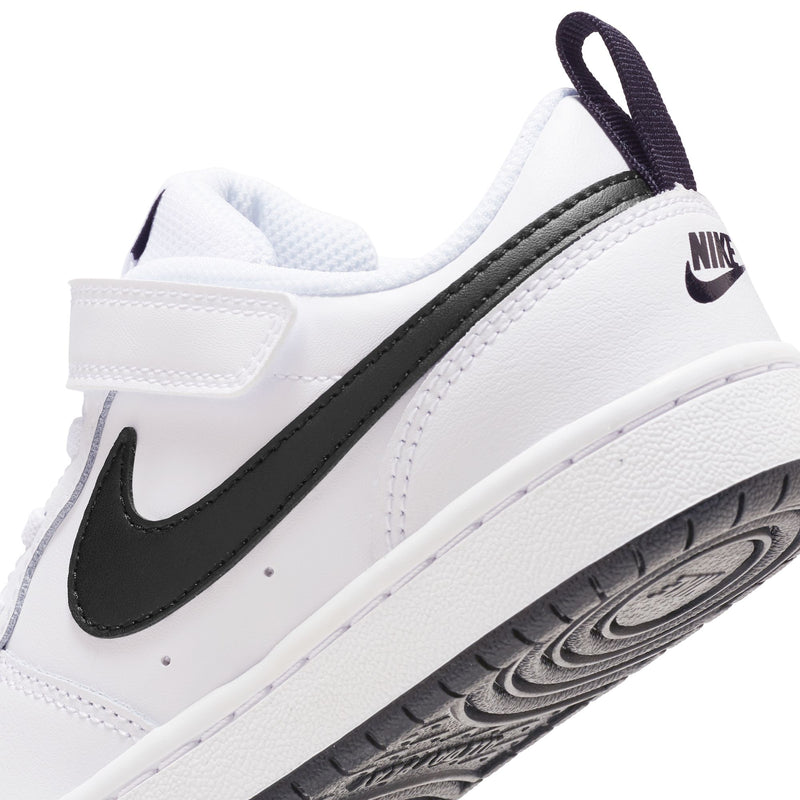 Nike Court Borough Low 2 Little Kids' Shoe - White/Black