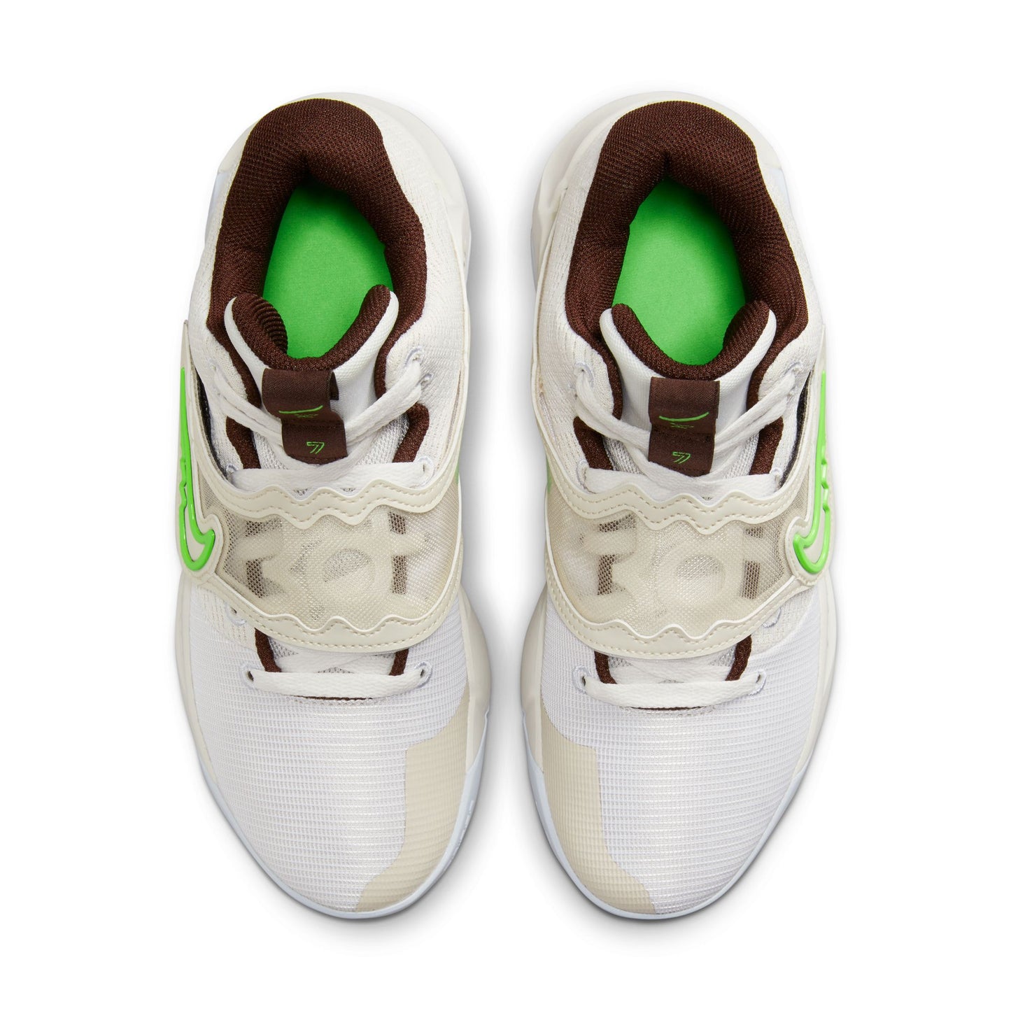KD Trey 5 X Basketball Shoes - White/Green