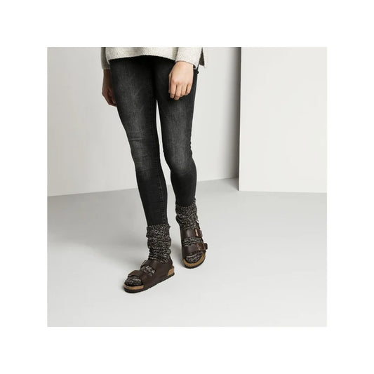 Birkenstock Milano Birko-Flor - Dark Brown