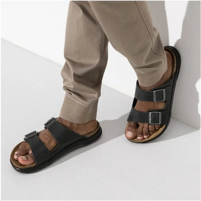 Birkenstock Arizona CT Oiled Leather - Black