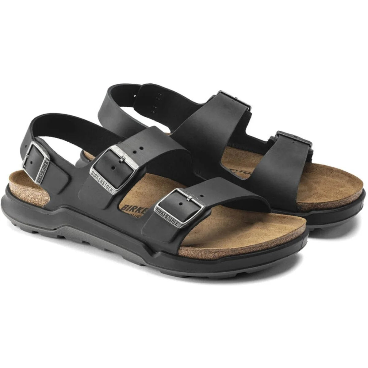 Birkenstock Milano CT Oiled Leather - Black
