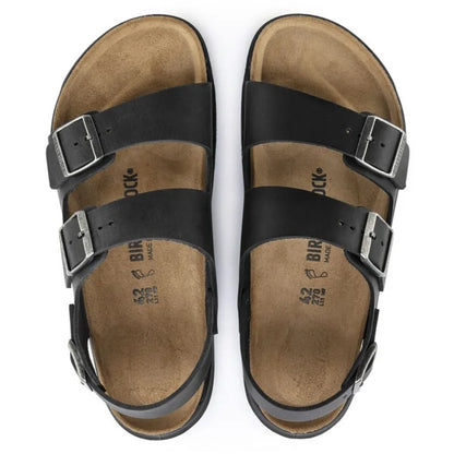 Birkenstock Milano CT Oiled Leather - Black
