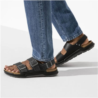 Birkenstock Milano CT Oiled Leather - Black