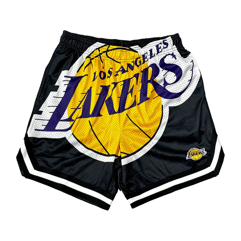 NBA Essentials Mens Shelton Mesh Short - LA Lakers