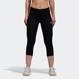 Adidas Womens D2M Training Tights-Black