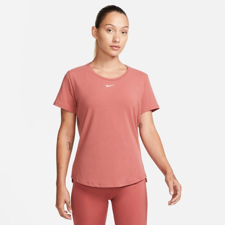 Nike Dri-FIT UV One Luxe Women's Standard Fit Short-Sleeve Top