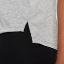 Nike Dri-FIT One Women's Standard Fit Short-Sleeve Top - Grey
