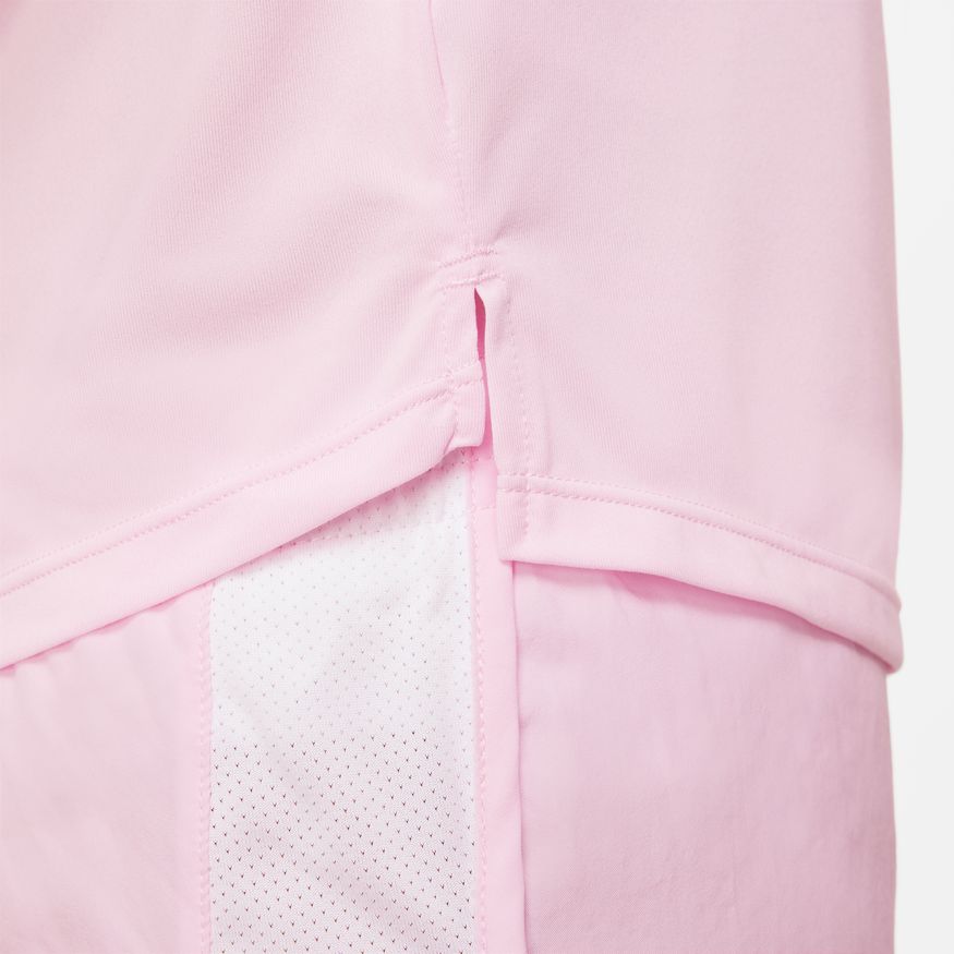 Nike Dri-FIT One Big Kids' (Girls') Short-Sleeve Training Top - Pink