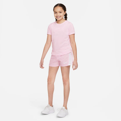 Nike Dri-FIT One Big Kids' (Girls') Short-Sleeve Training Top - Pink