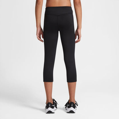 Nike Dri-FIT One Big Kids' (Girls') High-Rise Capri Leggings