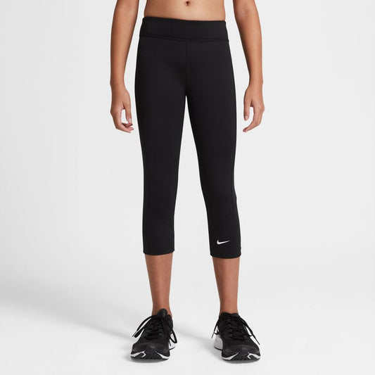Nike Dri-FIT One Big Kids' (Girls') High-Rise Capri Leggings