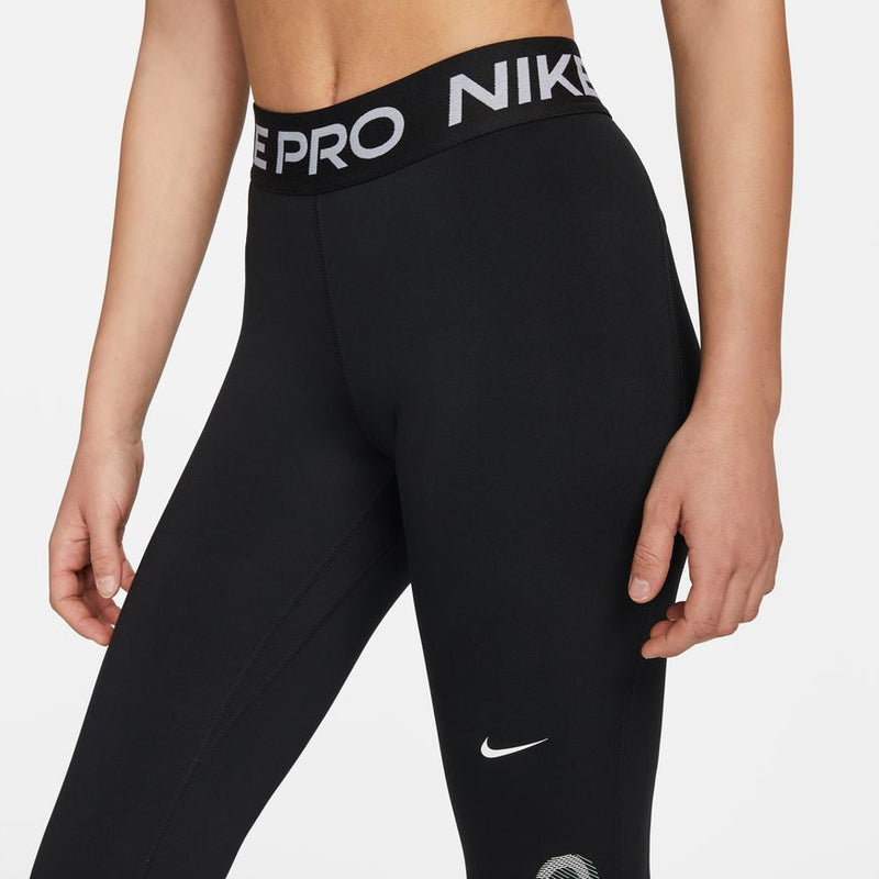 Nike Pro Dri-FIT Women's Mid-Rise Graphic Training Leggings