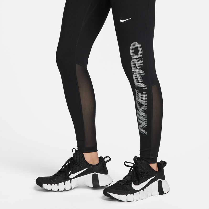 Nike Pro Dri-FIT Women's Mid-Rise Graphic Training Leggings – Otago Sports  Depot