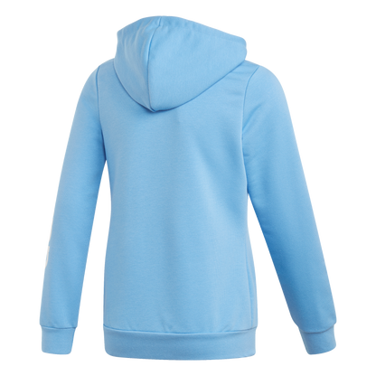 Adidas Kids Linear Full Zip Hoodie-Real Blue
