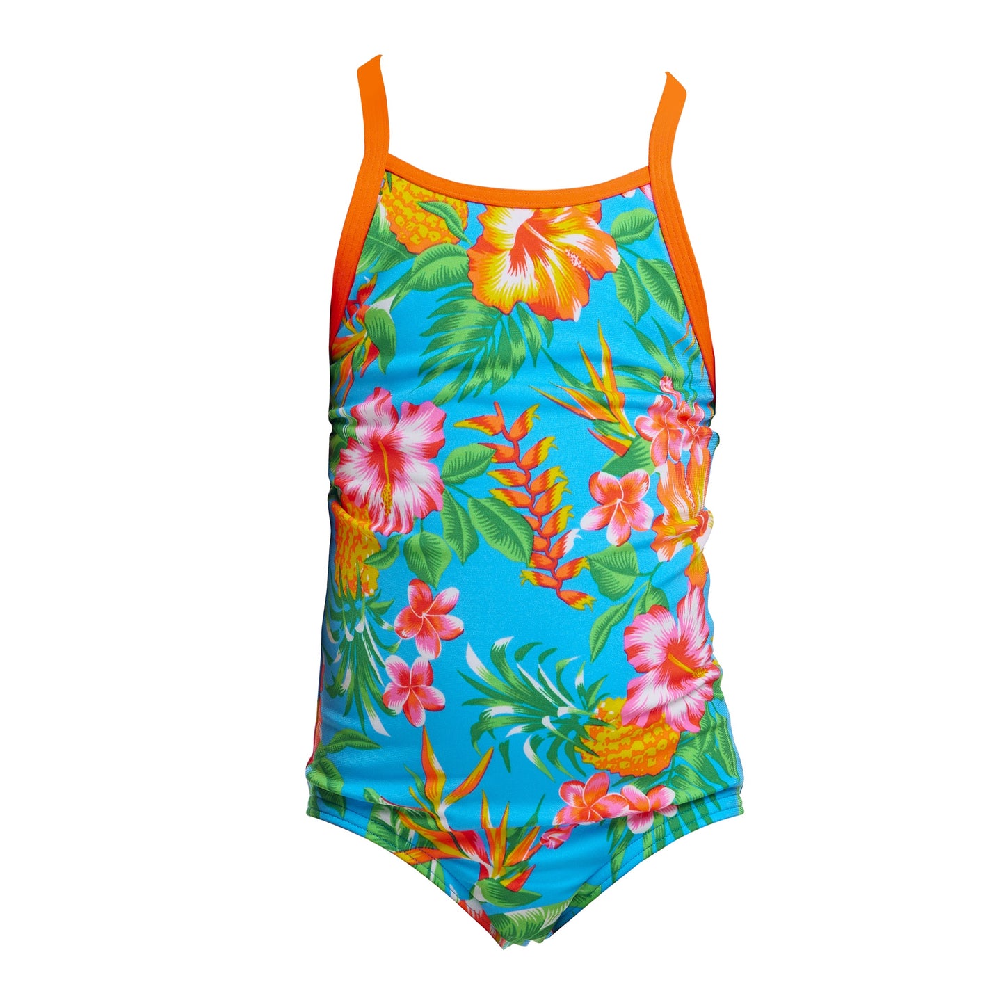 Funkita Toddlers Girls Printed One Piece - Blue Hawaii