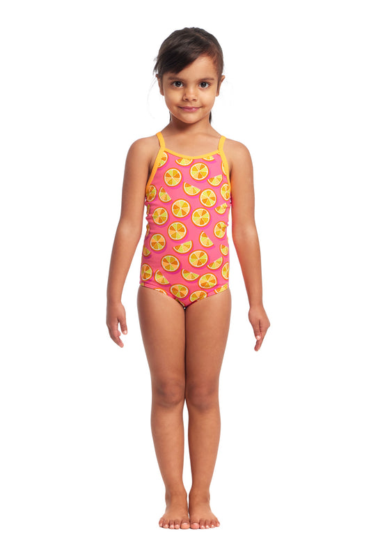 Funkita Toddler Girls Printed One Piece- Mark Spritz