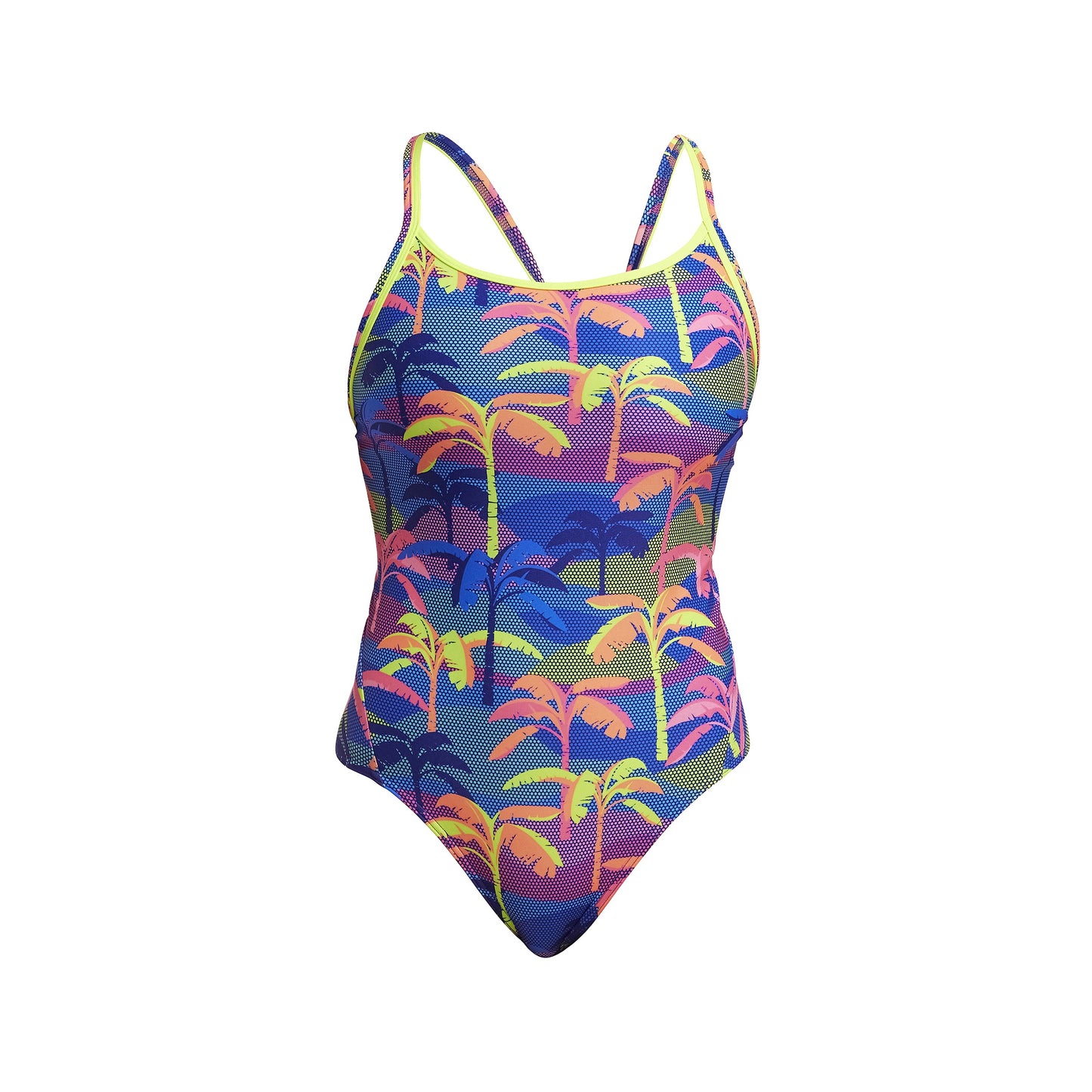 Funkita Womens Diamond Back One Piece - Palm A Lot