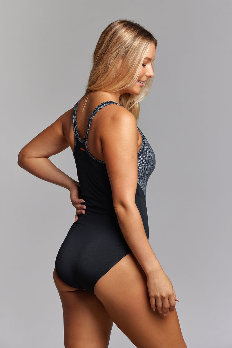 Funkita Ladies Locked In Lucy One Piece - In Grained