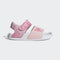 Adidas Kids Adilette Sandal - Pink/White