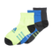Adidas Kids Ankle Socks 3 Pairs - Carbon/Broyal/Luclem