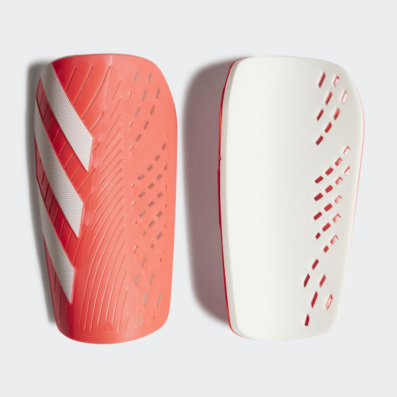 Adidas Tiro Club Shin Guards - Solar Red/White