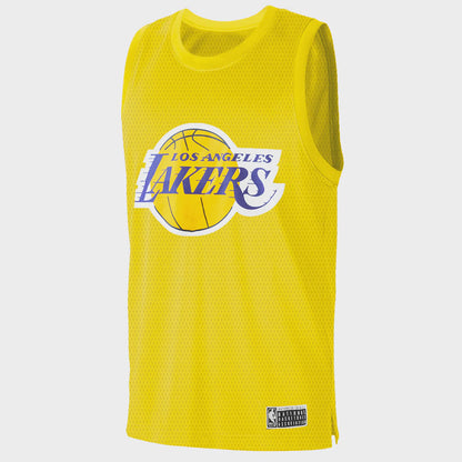 NBA Essentials Kids LA Lakers Name and Number Singlet - Lebron James