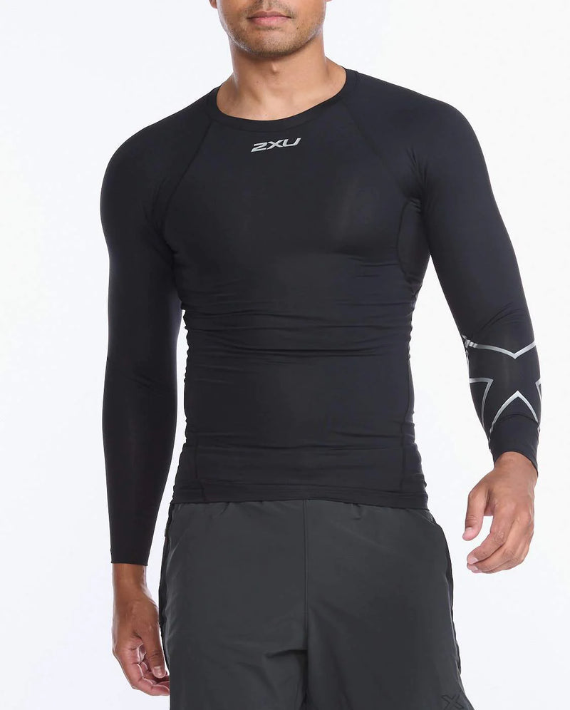 2XU Mens Core Compression Long Sleeve Top