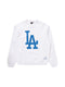 Majestic Athletic CLSC Crest Fleece Crew - LA Dodgers