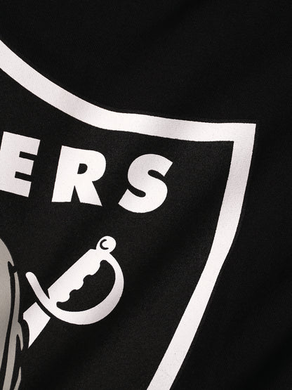 Majestic Athletic Prism Logo Tee Black - Raiders