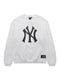 Majestic Core Crew Sweat - NY Yankees - Vintage White