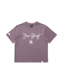 Majestic Atheletic Womens New York Yankees Boxy Tee - Moonscape