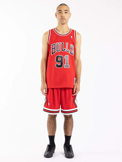 Mitch & Ness Chicago Bulls  1997-98 Road Swingman Shorts