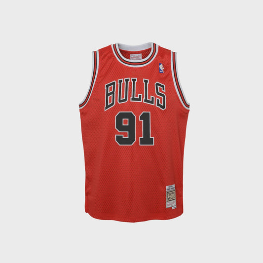 Mitchell & Ness Youth Chicago Bulls Jersey Wars Swingman - Dennis Rodman 1997-98 Road