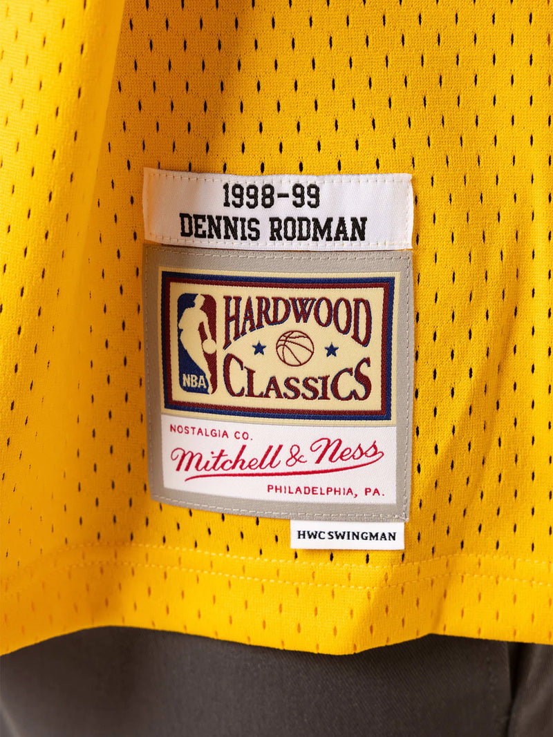 Mitchell & Ness Dennis Rodman 1998-99 L.A Lakers Home Swingman Jersey