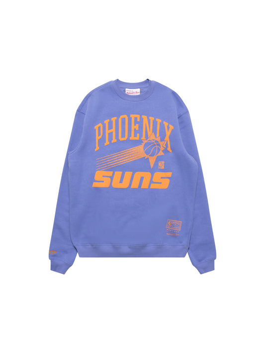 Mitchell & Ness Phoenix Suns Puff Logo Crew - Purple