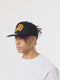 Mitchell & Ness Black and Team Colour Logo Classic Red Snapback - Phoenix Suns