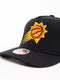 Mitchell & Ness Black and Team Colour Logo Classic Red Snapback - Phoenix Suns