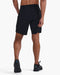 2XU Mens Motion 8 Inch Shorts - Black/Black