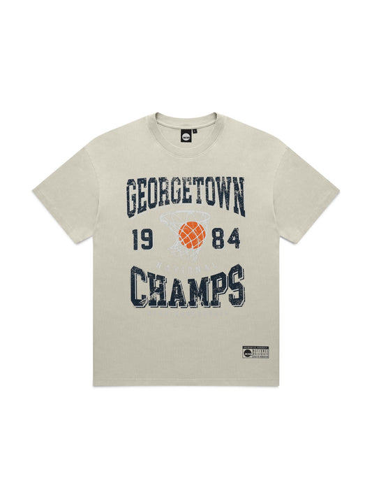 NCAA Basketball Champions Vintage Tee - Georgetown
